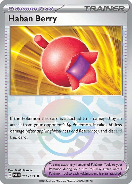 Haban Berry (Poke Ball Pattern) [PRE - 111/131] - EternaCards