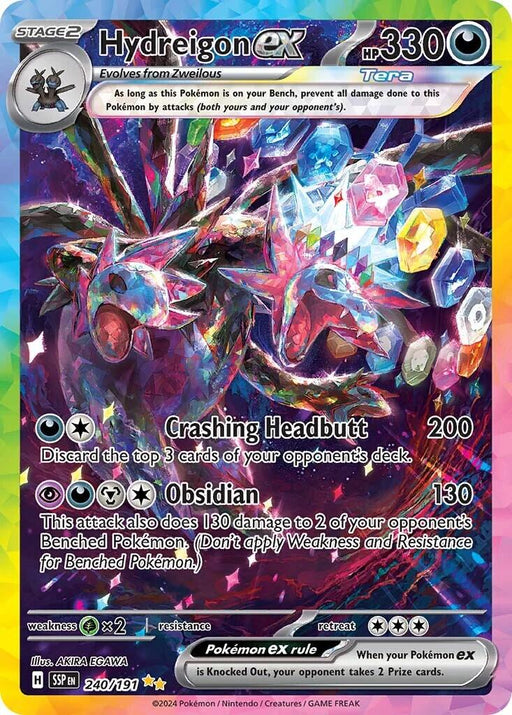 Hydreigon ex - 240/191 [SV08 - 240/191] - EternaCards