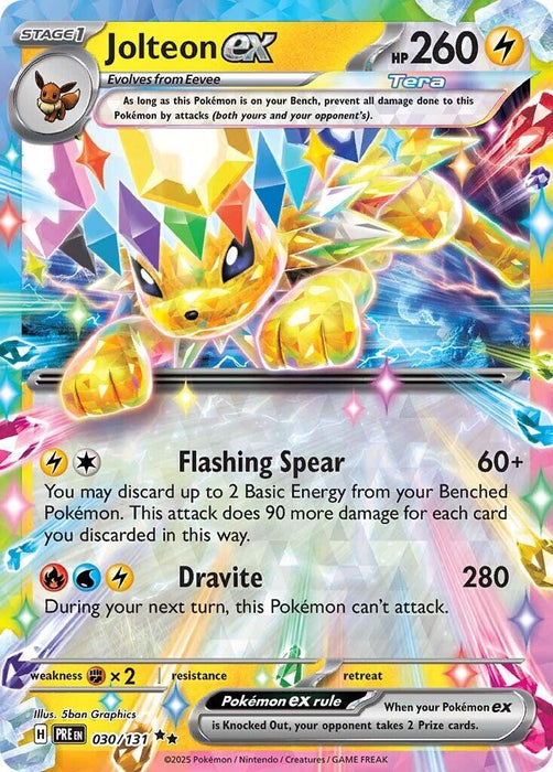 Jolteon ex - 030/131 [PRE - 030/131] - EternaCards