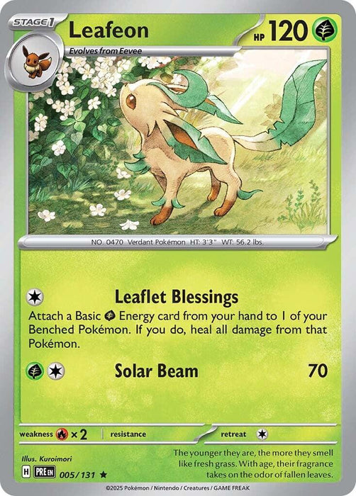 Leafeon [PRE - 005/131] - EternaCards