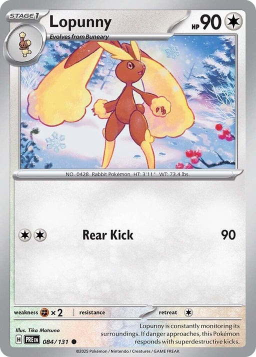 Lopunny [PRE - 084/131] - EternaCards