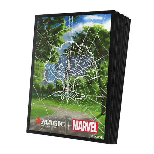 Magic The Gathering Marvel Spiderman Premium Art Sleeves (Forest) - EternaCards