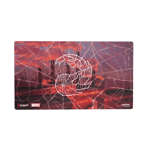 Magic The Gathering Marvel Spiderman Shiny Playmat (Mountain) - EternaCards