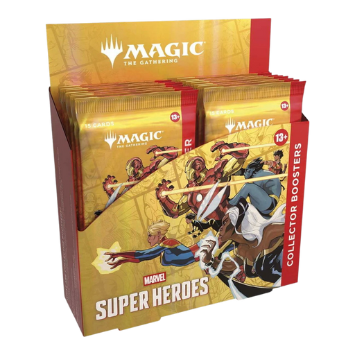 Magic The Gathering - Marvel Super Heroes Collector Booster (12 Count) - EternaCards