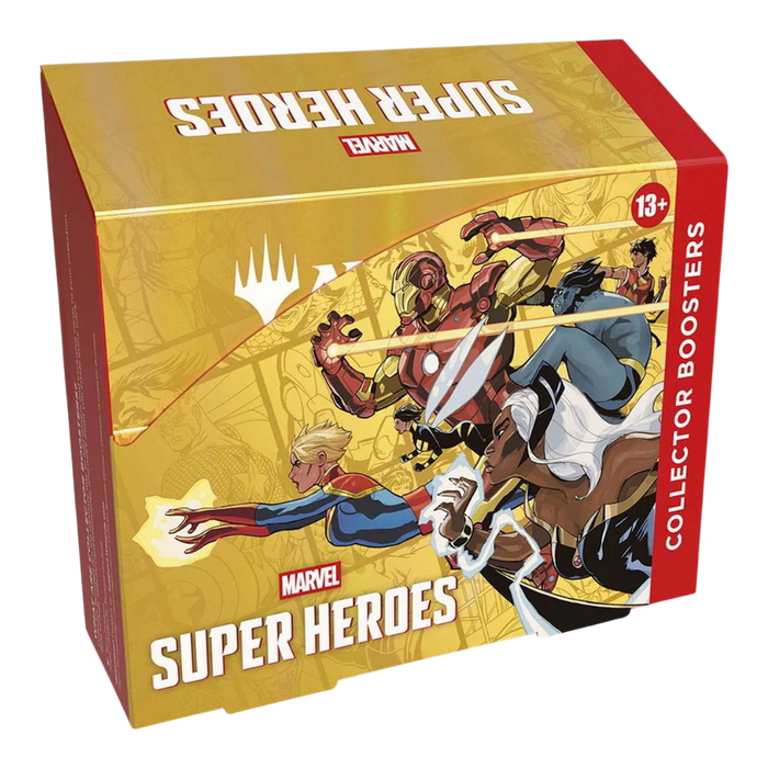 Magic The Gathering - Marvel Super Heroes Collector Booster (12 Count) - EternaCards