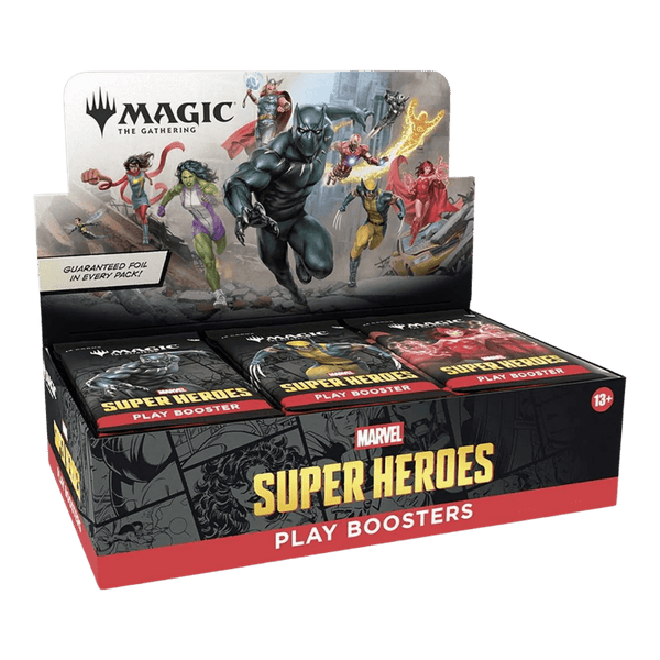 Magic The Gathering - Marvel Super Heroes Play Booster (30 Count) - EternaCards