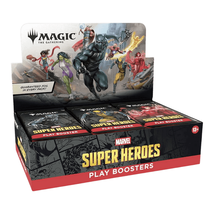 Magic The Gathering - Marvel Super Heroes Play Booster (30 Count) - EternaCards