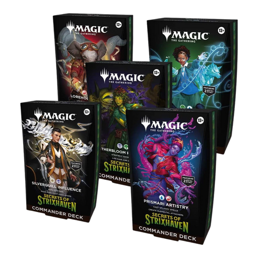 Magic The Gathering - Secrets of Strixhaven Commander Deck (5 Count) - EternaCards