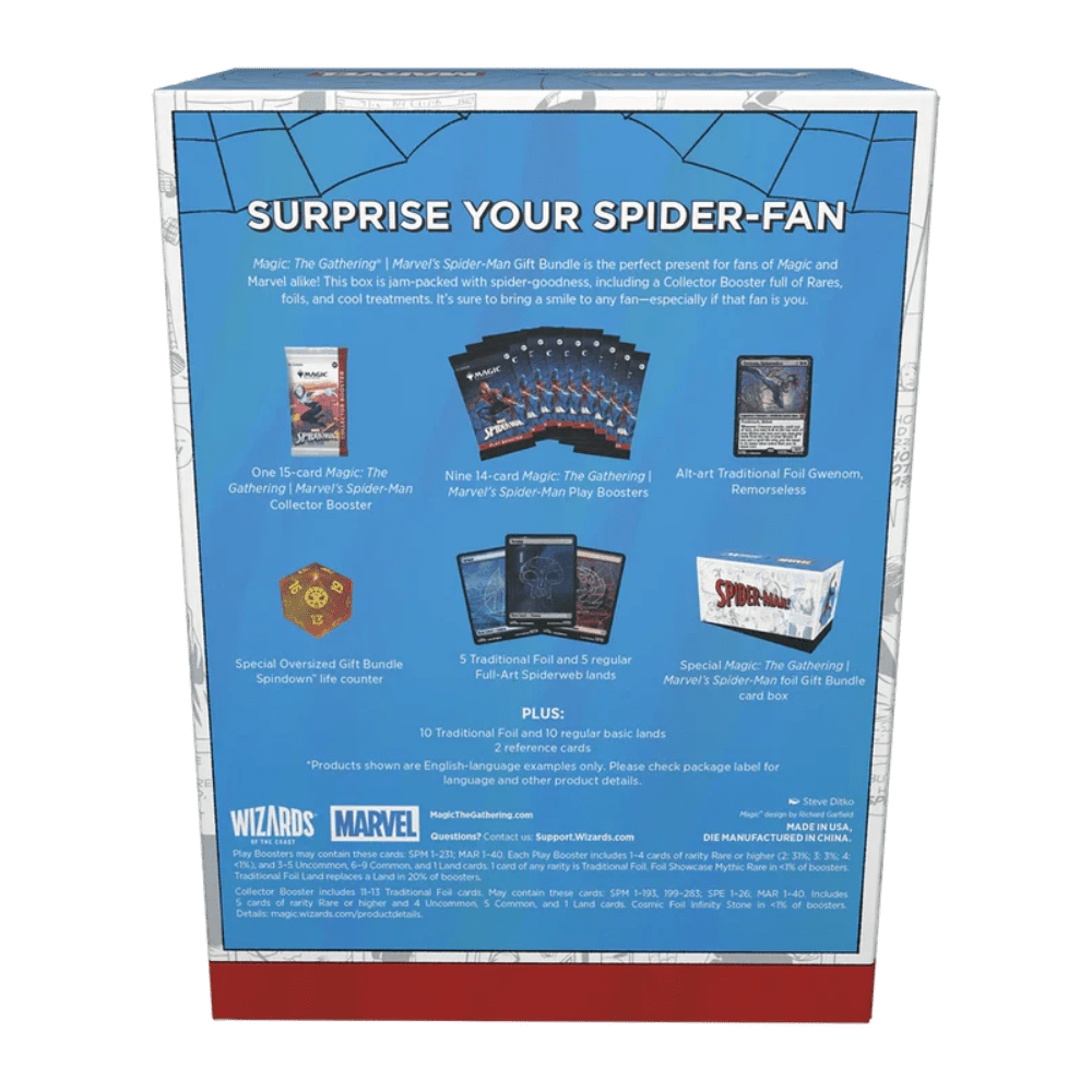 Magic The Gathering Spiderman Gift Bundle - EternaCards