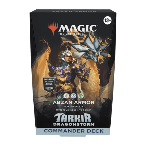 Magic: The Gathering Tarkir Dragonstorm Commander Deck Abzan Armor - EternaCards
