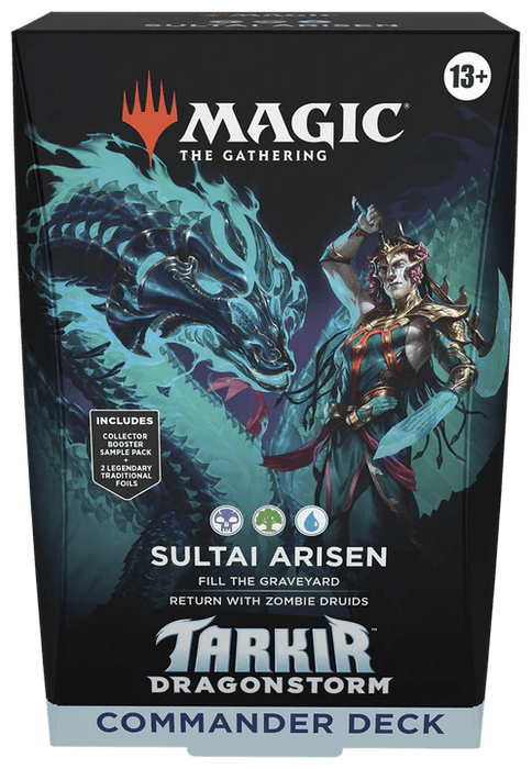 Magic: The Gathering Tarkir Dragonstorm Commander Deck Sultai Arisen - EternaCards
