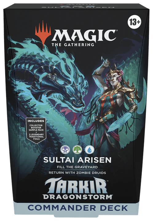 Magic: The Gathering Tarkir Dragonstorm Commander Deck Sultai Arisen - EternaCards