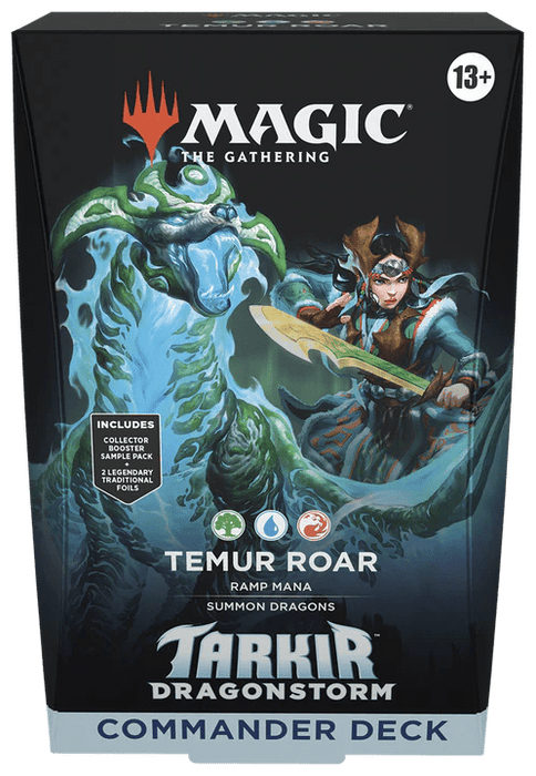 Magic: The Gathering Tarkir Dragonstorm Commander Deck Temur Roar - EternaCards