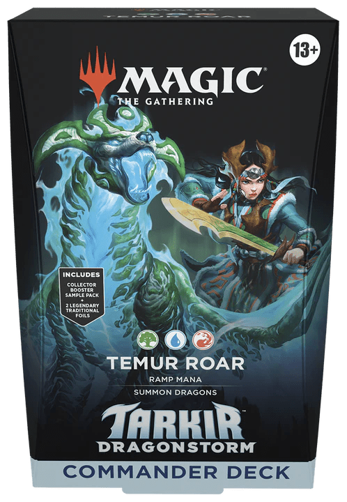 Magic: The Gathering Tarkir Dragonstorm Commander Deck Temur Roar - EternaCards