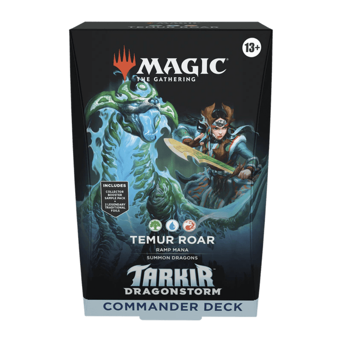 Magic: The Gathering Tarkir Dragonstorm Commander Deck Temur Roar - EternaCards