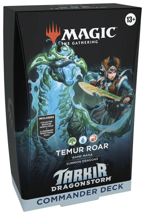 Magic: The Gathering Tarkir Dragonstorm Commander Deck Temur Roar - EternaCards