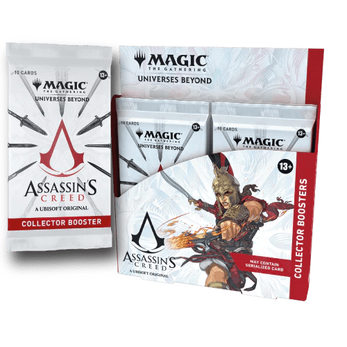 universes beyond assassin's creed beyond booster box Magic The Gathering Assassin's CreedCollector Booster Box — EternaCards