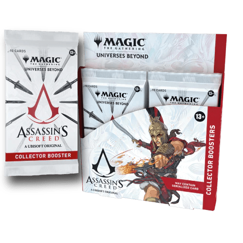 Magic: The Gathering - Universes Beyond: Assassin's Creed - Collector Booster Box (12 Packs) - EternaCards