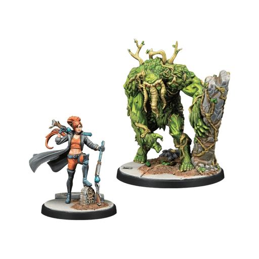 Marvel Crisis Protocol Elsa Bloodstone & Man - Thing - EternaCards