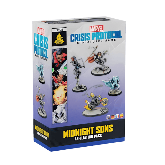 Marvel Crisis Protocol Midnight Sons Affiliation Pack - EternaCards