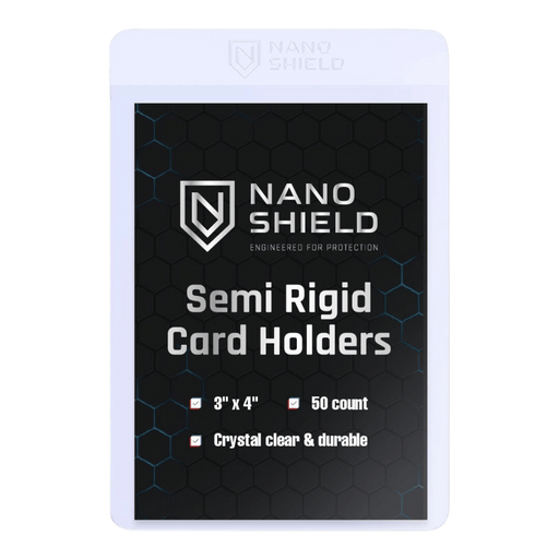 Nano Shield® Semi Rigids 3" x 4" Standard Size (50 Count) - EternaCards