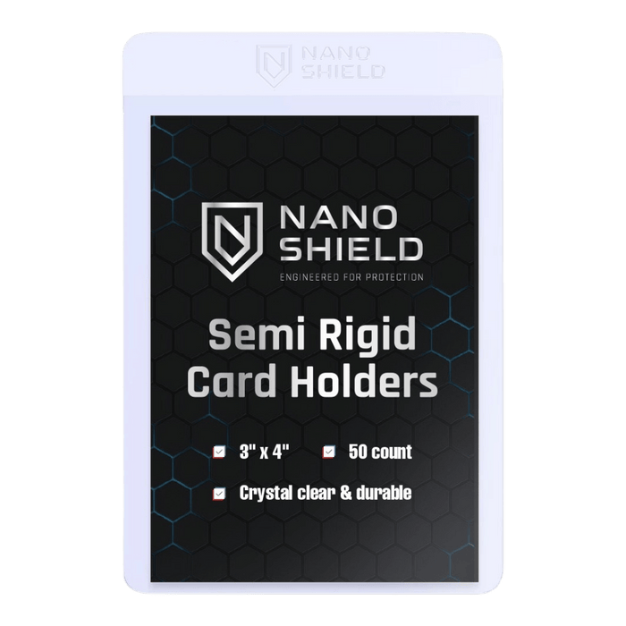 Nano Shield® Semi Rigids 3" x 4" Standard Size (50 Count) - EternaCards