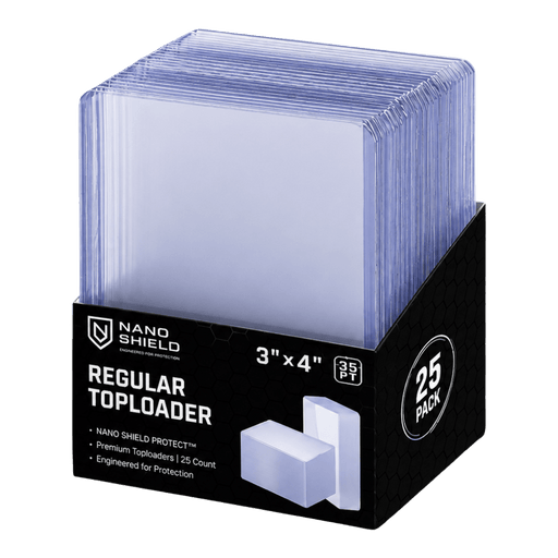 Nano Shield® Toploader 3" x 4" Standard Size (25 Count) - EternaCards