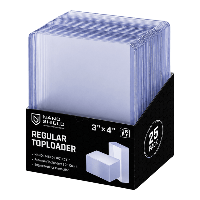 Nano Shield® Toploader 3" x 4" Standard Size (25 Count) - EternaCards