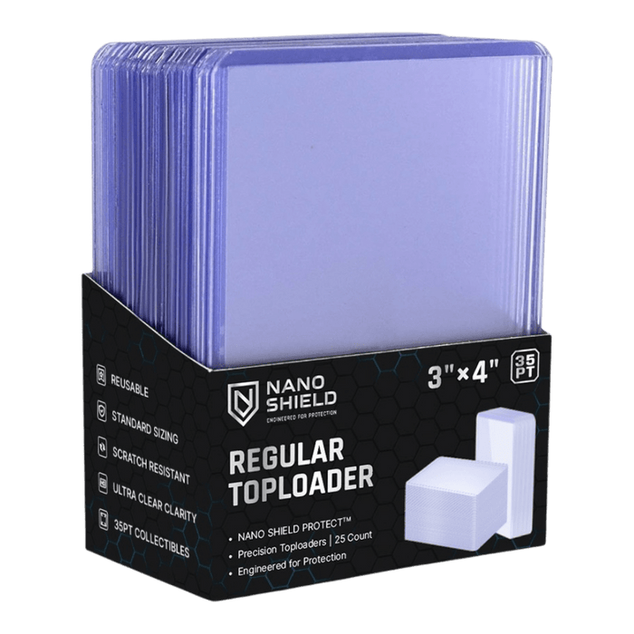 Nano Shield® Toploader 3" x 4" Standard Size (25 Count) - EternaCards