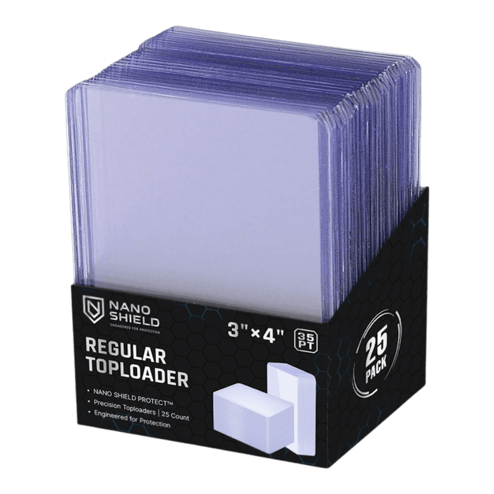Nano Shield® Toploader 3" x 4" Standard Size (25 Count) - EternaCards