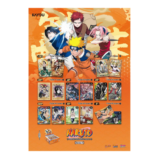 NARUTO Smriti Collectible Cards Earth Scroll Foil 001B EMEA - EternaCards