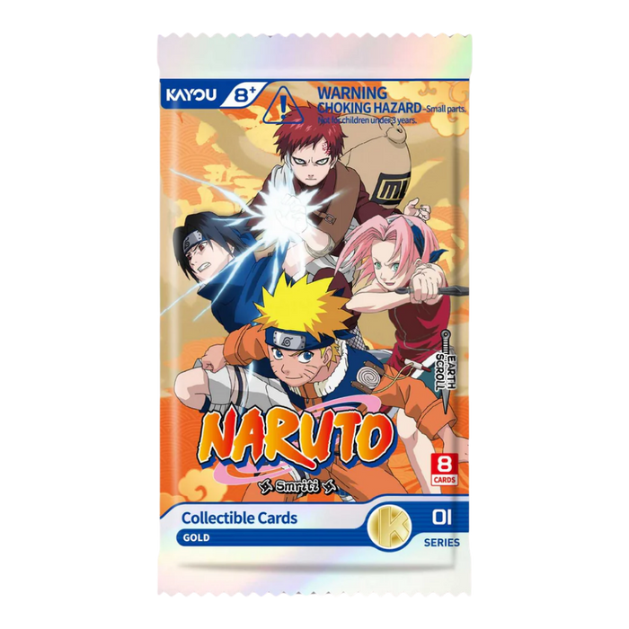 NARUTO Smriti Collectible Cards Earth Scroll Foil 001B EMEA - EternaCards