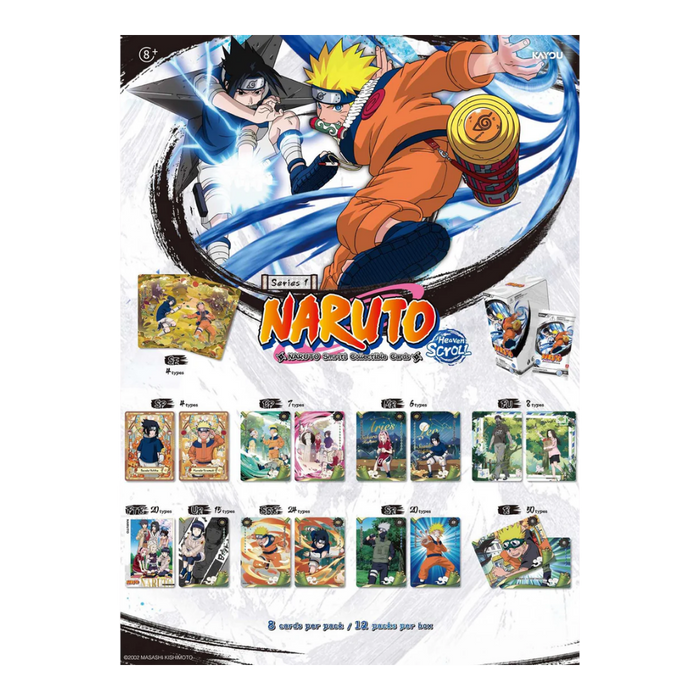 NARUTO Smriti Collectible Cards Heaven Scroll Blister 001A EMEA - EternaCards