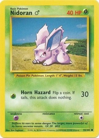 Nidoran M [BS - 055/102] - EternaCards