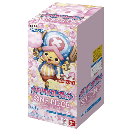 One Piece Card Game: Extra Booster Memorial Collection EB01 - Japanese Booster Box - EternaCards