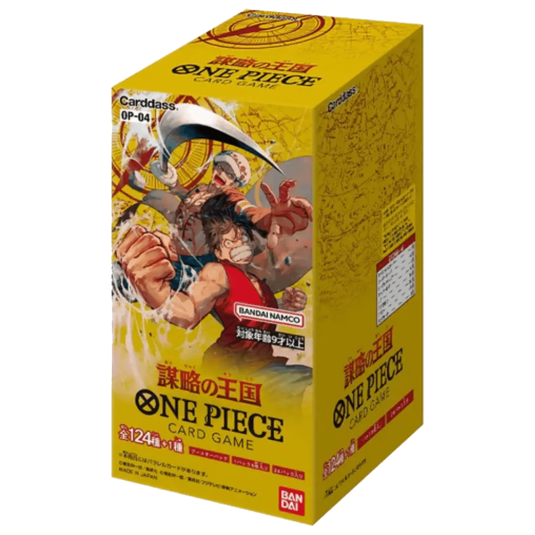 One Piece OP04 Kingdoms of Intrigue Japanese Booster Box — EternaCards