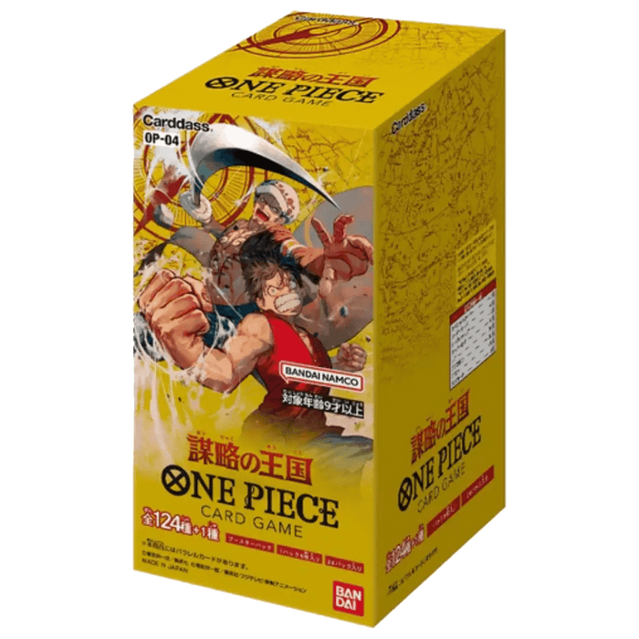 One Piece Card Game: Kingdoms of Intrigue OP04 - Japanese Booster Box - EternaCards