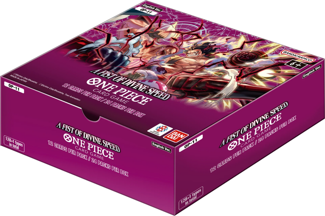 One Piece OP11 Booster Box A Fist of Devine Speed (English) - EternaCards
