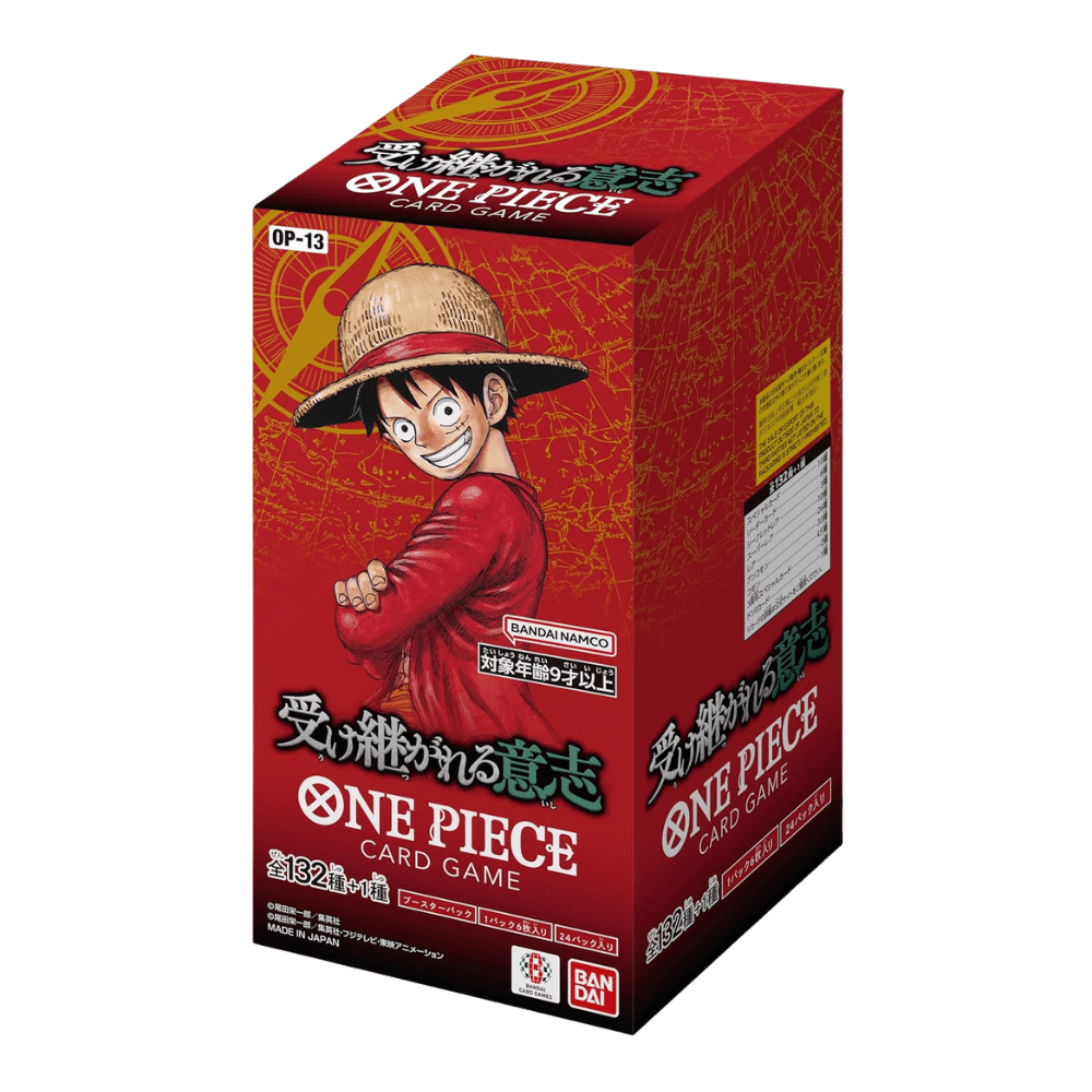 One Piece OP13 Carrying on His Will Japanese Booster Box — EternaCards