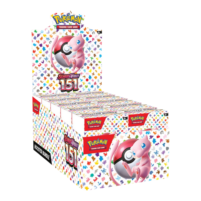Pokemon 151 Booster Bundle Display Case (Sealed)﹒ - EternaCards