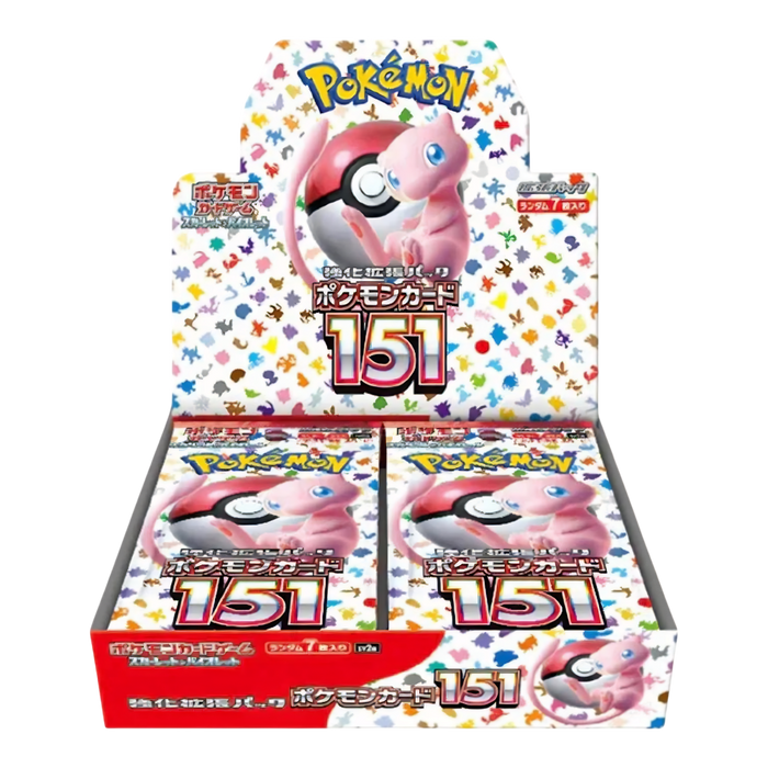 Pokemon 151 Japanese Booster Box (SV2A)﹒ - EternaCards