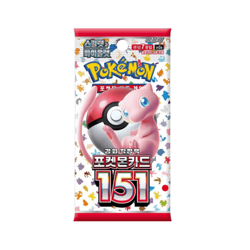 Pokemon 151 Korean Booster Pack (sv2A) - EternaCards
