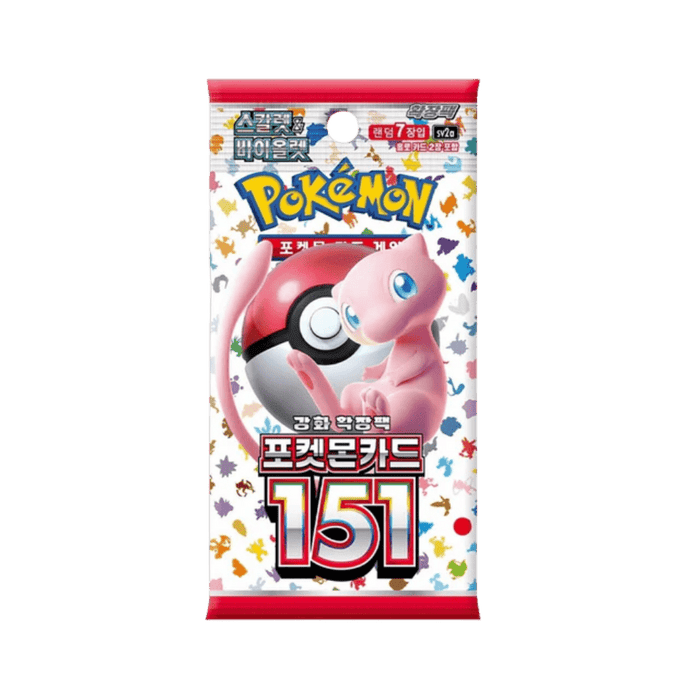 Pokemon 151 Korean Booster Pack (sv2A) - EternaCards