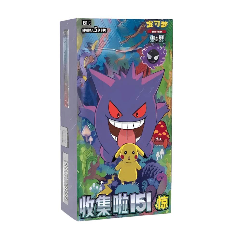 pokemon 151 booster box uk Slim Pack Vol.3 Surprise (Simplified Chinese) — Eterna Cards ccg-pokemon 20 booster packs per PSA 3 Mew Gold Style:Amber/Ruby