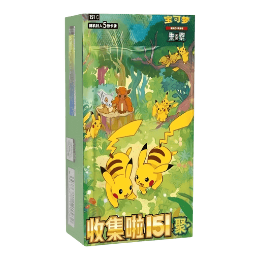 Pokemon 151 Vol 4 Gathering Slim Pack Booster Box (Simplified Chinese) - EternaCards