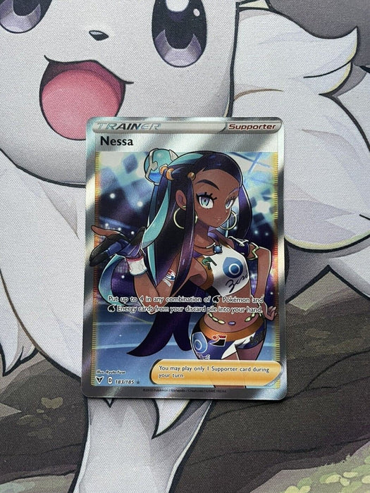 Pokemon - 183/185 - Nessa - Vivid Voltage - Full Art Trainer - EternaCards