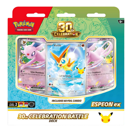 Pokemon 30th Celebration Battle Deck (Espeon) - Eterna Cards