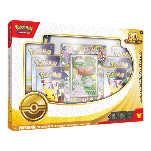 Pokemon 30th Celebration Ditto Premium Collection Box - Eterna Cards