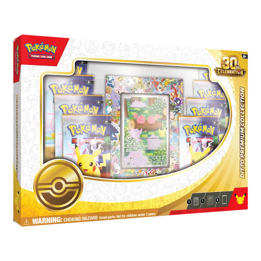 Pokemon 30th Celebration Ditto Premium Collection Box - Eterna Cards