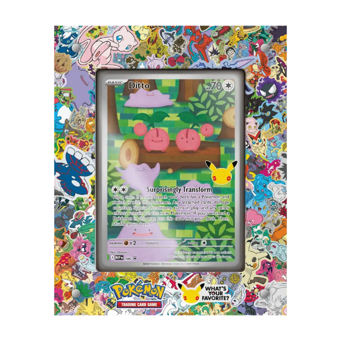 Pokemon 30th Celebration Ditto Premium Collection Box - Eterna Cards
